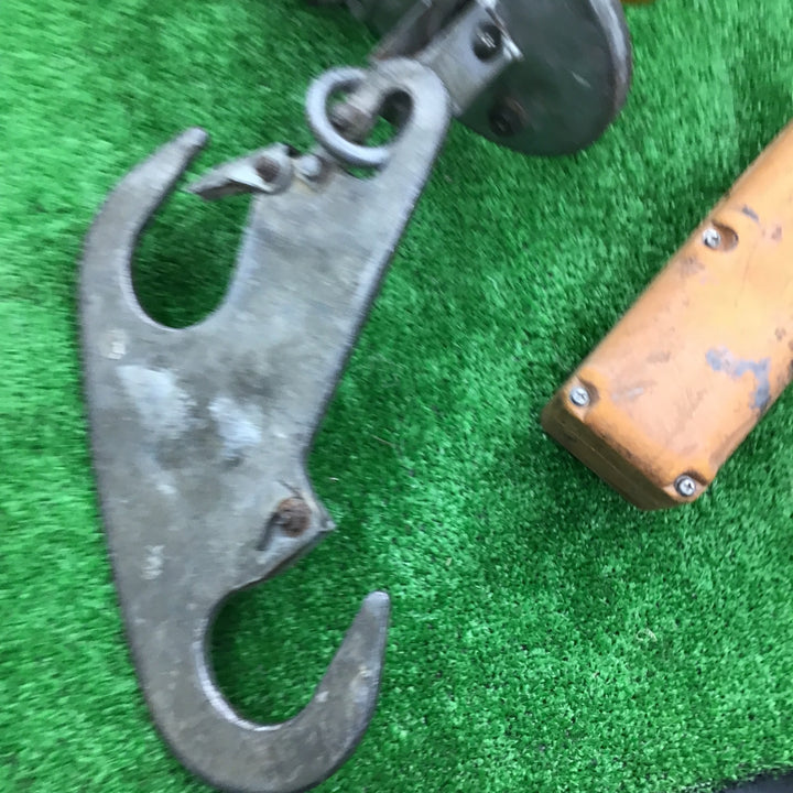 【現状品・保証なし】○リョービ(RYOBI) ウインチ WI-61C (15m)【桶川店】