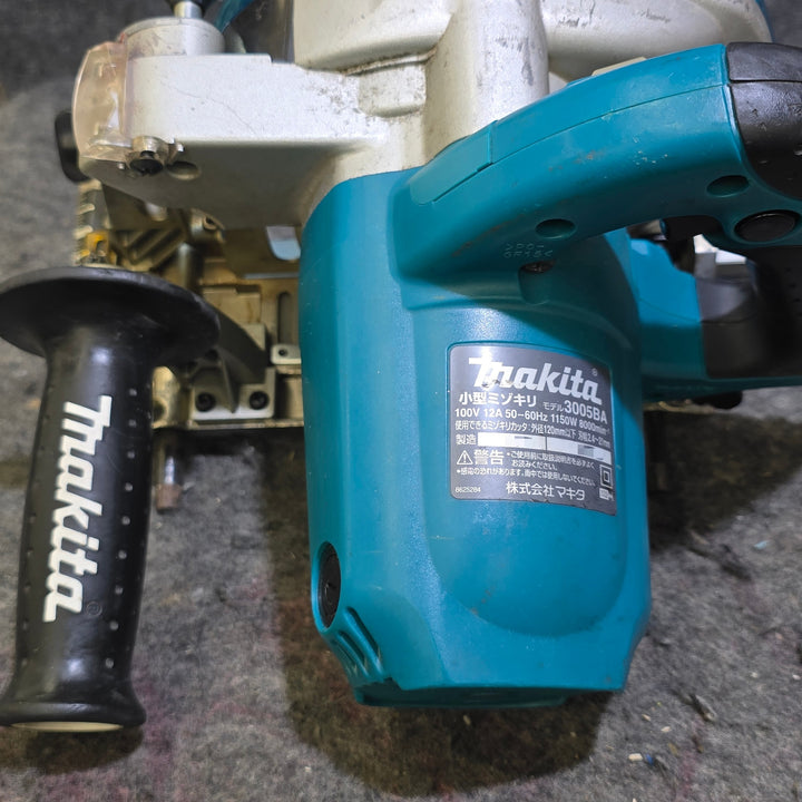 【中古品・カッタカバー新品!】マキタ(makita) 小型ミゾキリ 溝切  3005BA【桶川店】