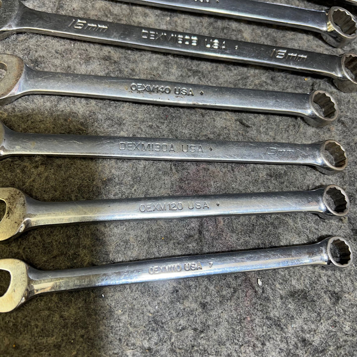 Snap-on/スナップオン コンビネーションレンチ 10本セット OEXM110/120/140/170 130A 160B/210B/220B/230B/240B  【桶川店】