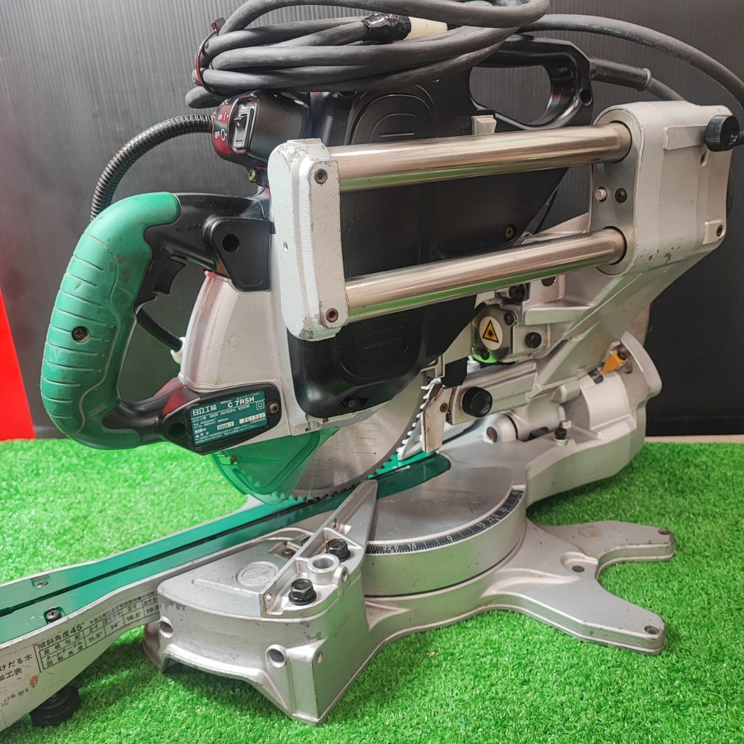 【店頭受取り限定】☆ハイコーキ(HIKOKI ※旧:日立工機) 卓上スライド丸のこ C7RSH【岩槻店】
