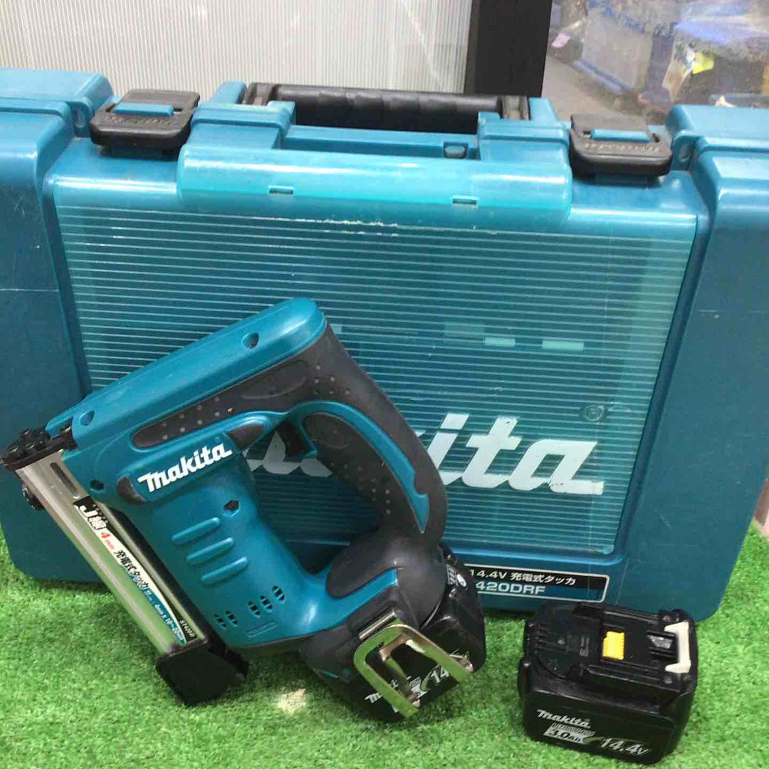 ☆マキタ(makita) 14.4V 4mm J線 コードレスタッカ ST420DRF【草加店】