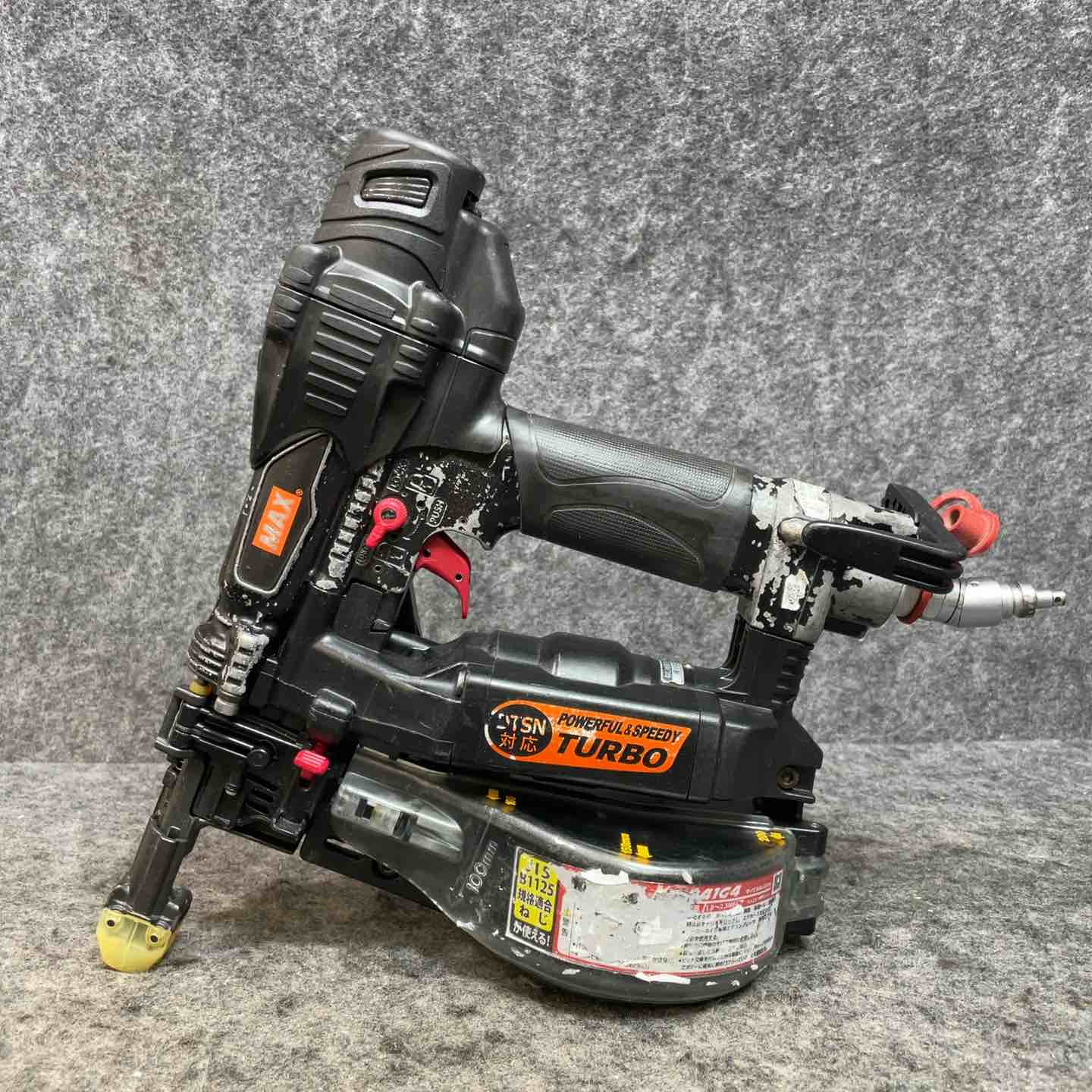 マックス(MAX) 高圧エアネジ打ち機 HV-R41G4 限定色ブラック【桶川店】 マックス(MAX) 高圧エアネジ打ち機 HV-R41G4 限定色ブラック【桶川店
