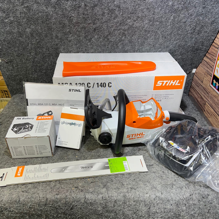 STIHL スチール バッテリーチェンソー MSA 140 C バーサイズ 30cm【桶川店】