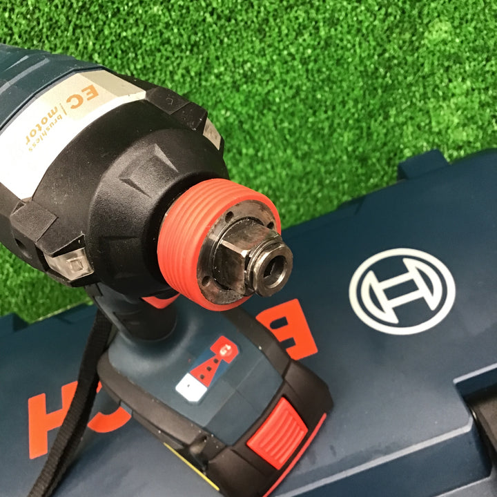 〇BOSCH(ボッシュ)  コードレスインパクトドライバー・レンチ GDX18V-EC 2.0Ahバッテリー4個付き!【桶川店】