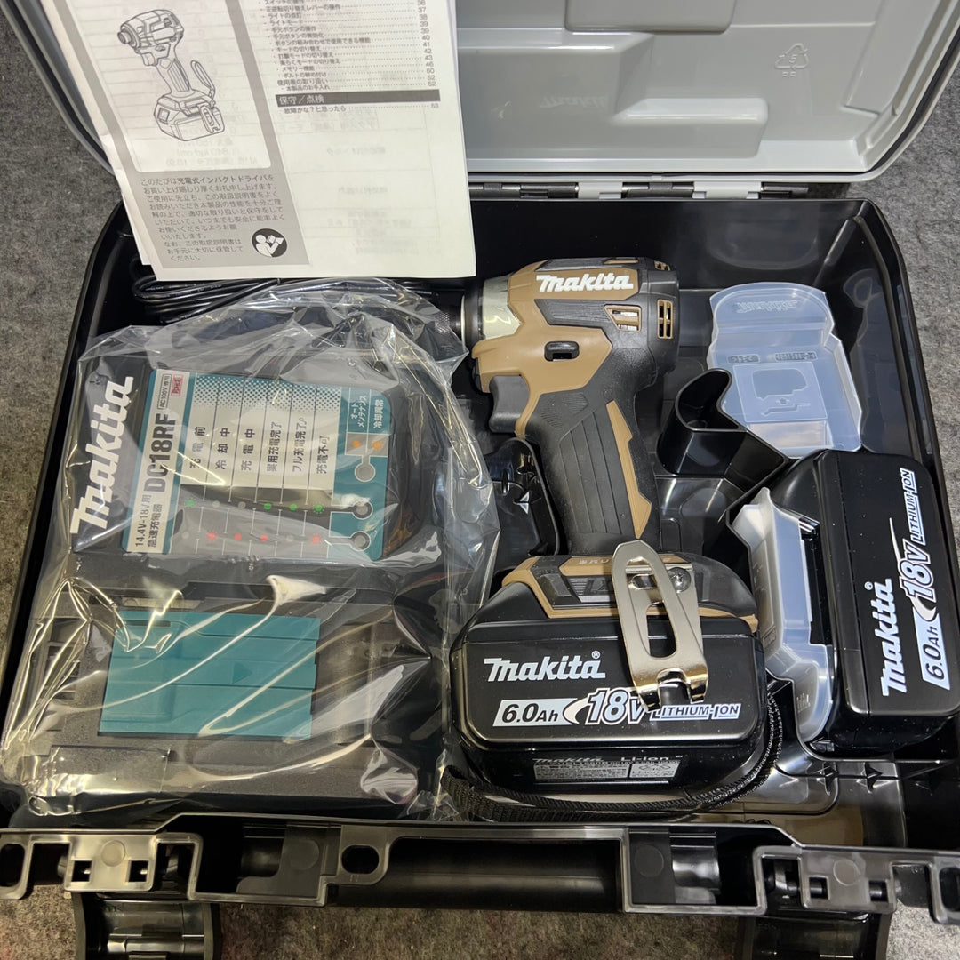 【限定色】マキタ(makita) コードレスインパクトドライバー TD173DGXAB 復刻カラー オーセンティックブラウン! 【桶川店】