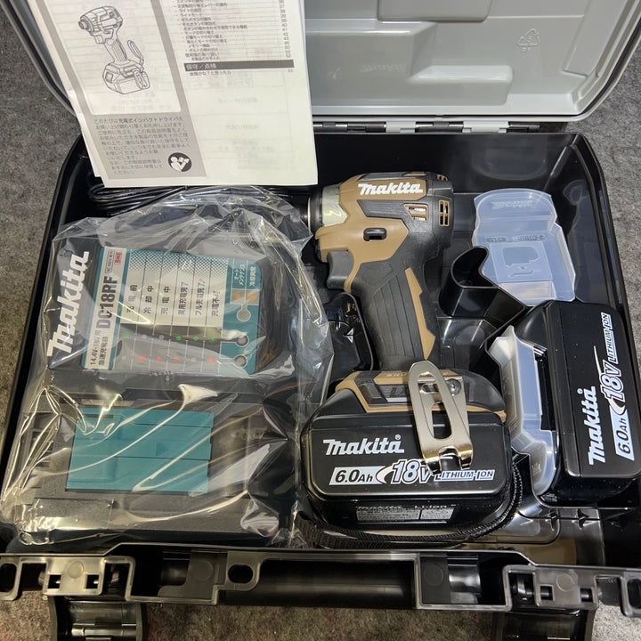 【限定色】マキタ(makita) コードレスインパクトドライバー TD173DGXAB 復刻カラー オーセンティックブラウン! 【桶川店】
