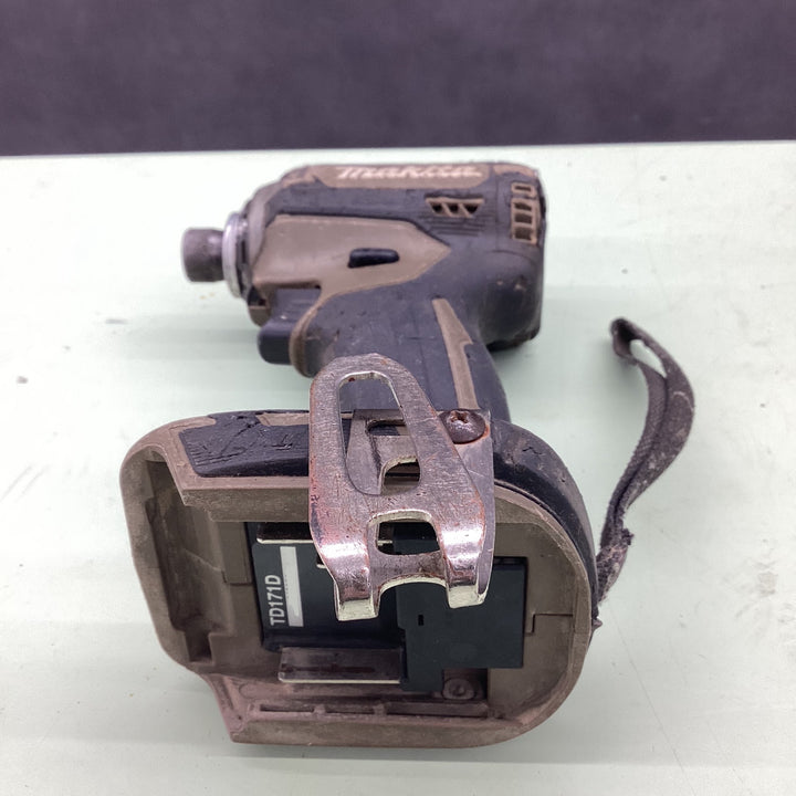 ★マキタ(makita) 18v 6.0Ah コードレスインパクトドライバー TD171DGXAB【越谷店】
