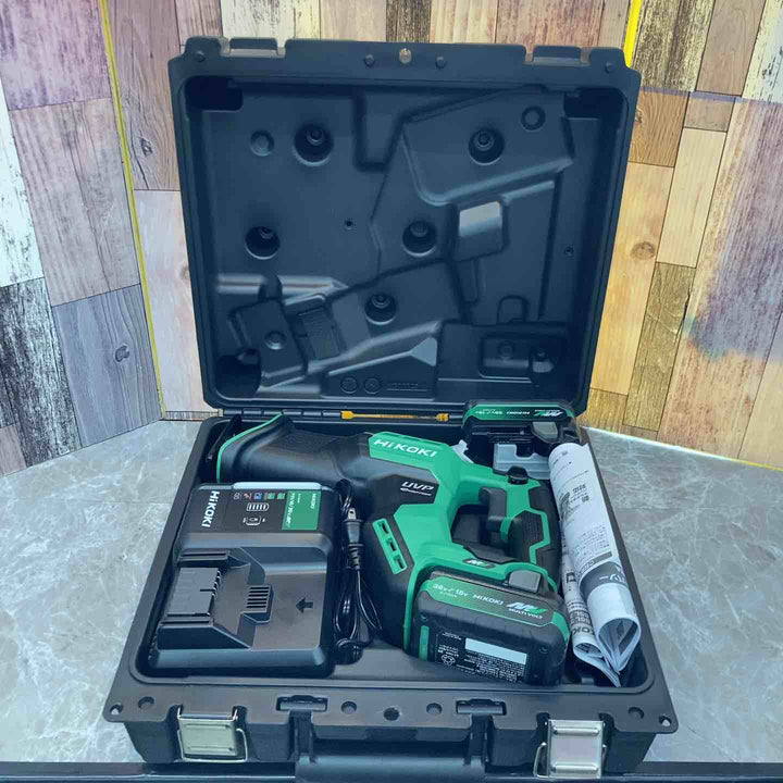 ★ハイコーキ(HIKOKI ※旧:日立工機) コードレスセーバーソー CR36DMA(2XPZ)【八潮店】