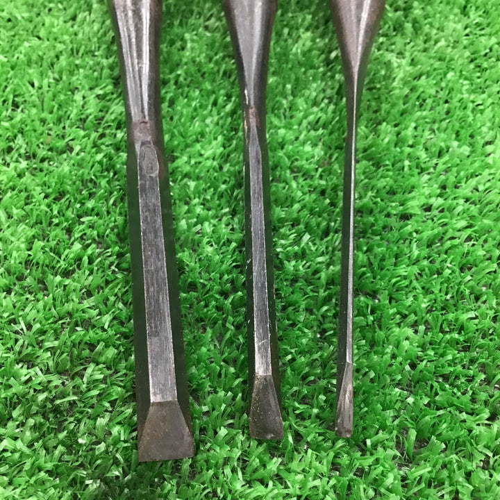 【中古】 義隆 組鑿 10本セット ※刃こぼれあり 【桶川店】