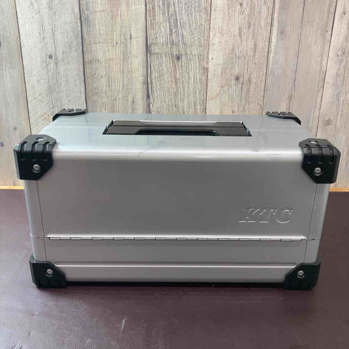 【中古品】KTC 両開きメタルケース EK-10A メタリックシルバー 工具箱【東大和店】
