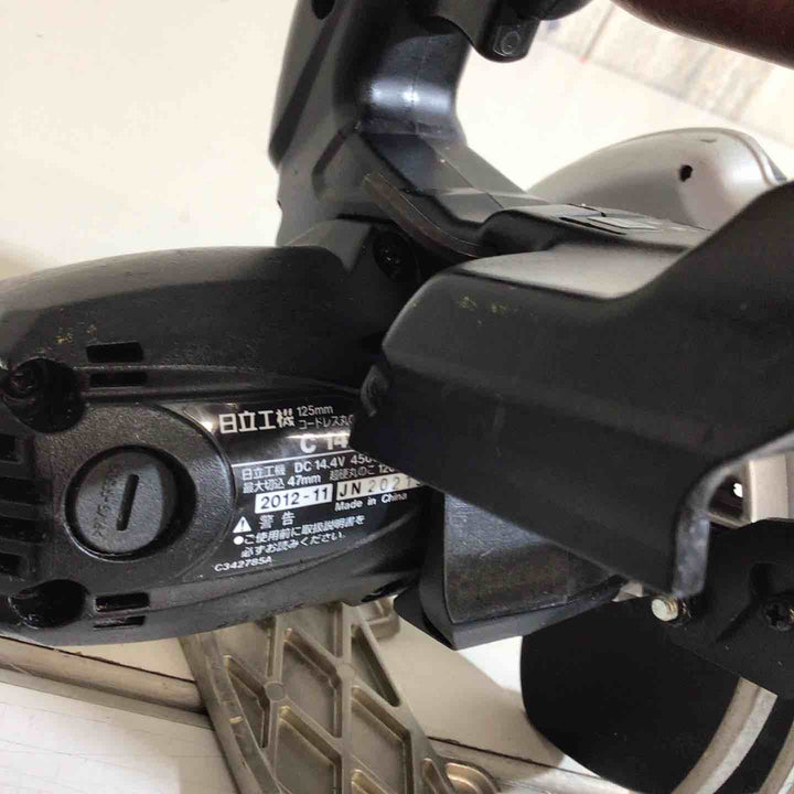 ★ハイコーキ(HIKOKI ※旧:日立工機) コードレス丸のこ C14DSL2(NN)(R)【戸田店】