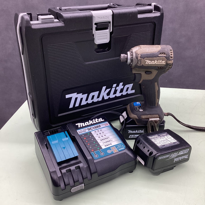 ★マキタ(makita) 18v 6.0Ah コードレスインパクトドライバー TD171DGXAB【越谷店】