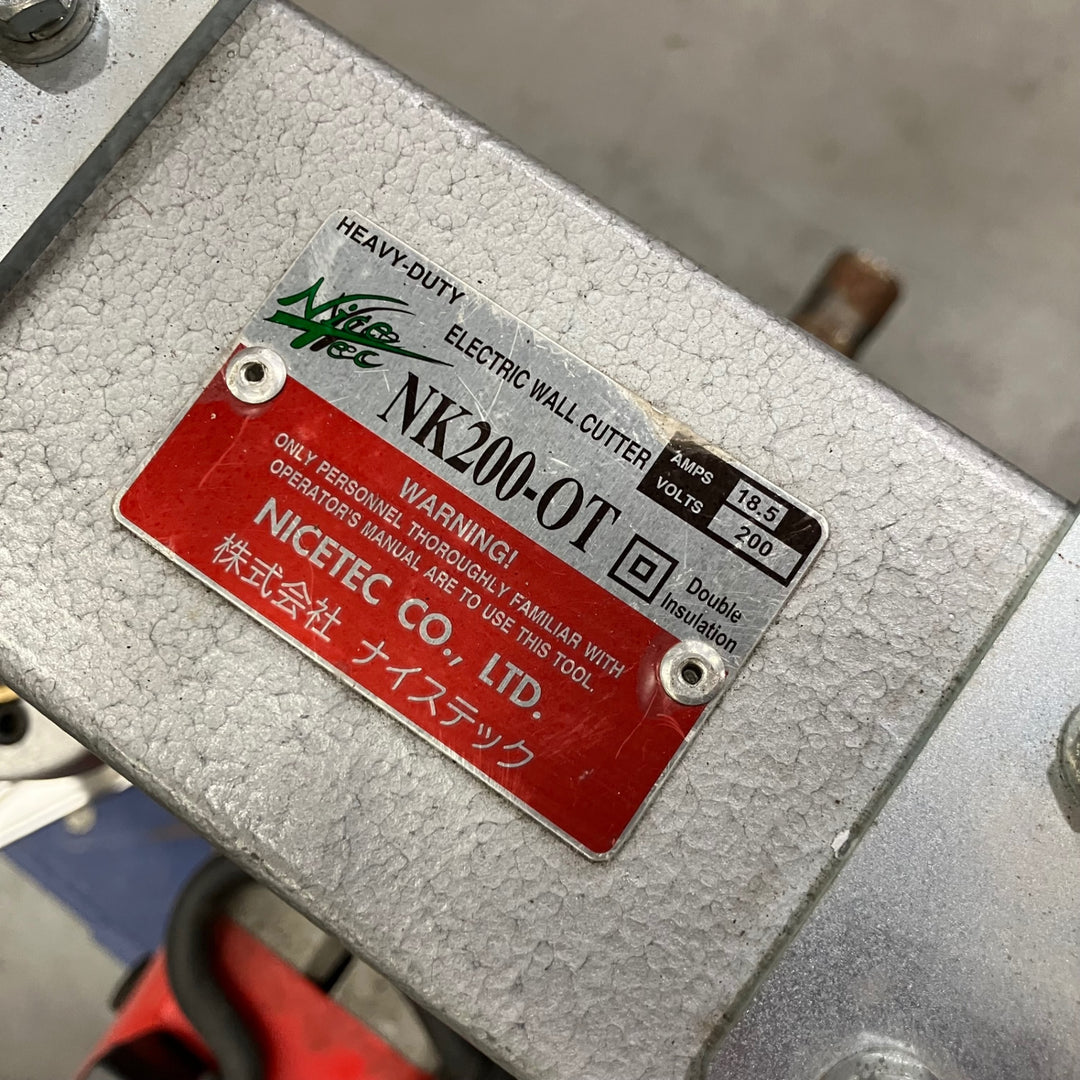 ナイステック 電動ウォールカッター NK200-OT【川口店】