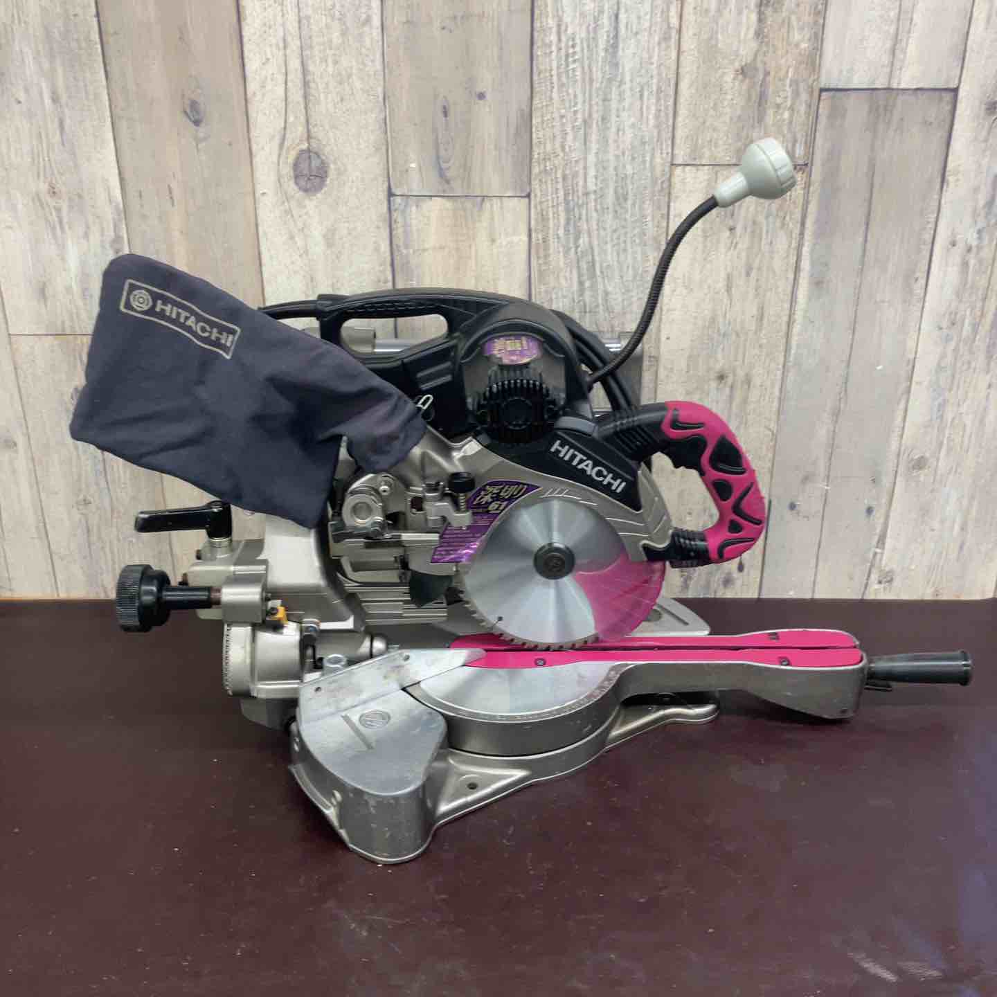 中古品】ハイコーキ(HIKOKI ※旧:日立工機) 卓上スライド丸のこ C7RSHC