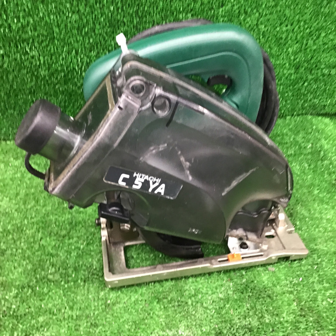 ★ハイコーキ(HIKOKI ※旧:日立工機) 集じん丸のこ C5YA【桶川店】