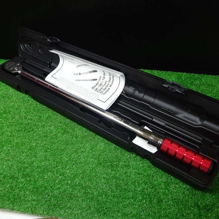 スナップオン/Snap-on 1/2sqトルクレンチ QE3RN350R 限定カラー レッド 70-350N・m【岩槻店】