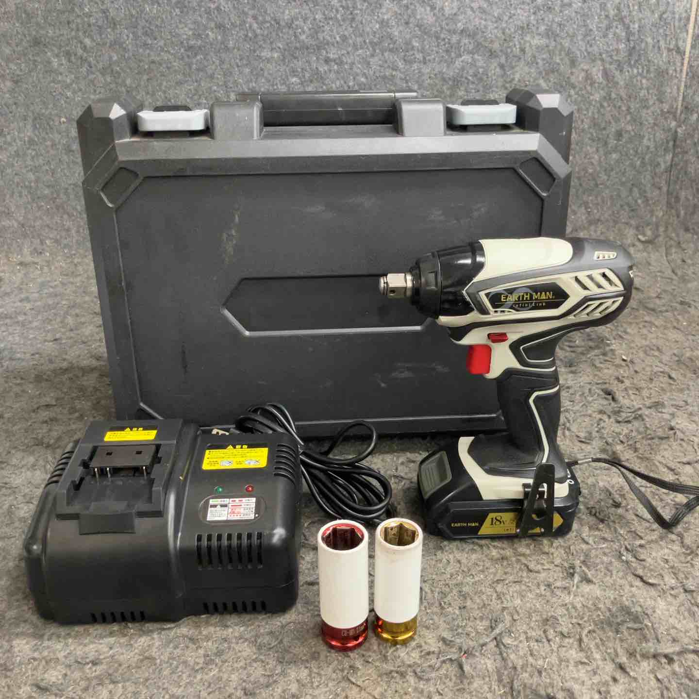 現状品】◇髙儀(Takagi) 18V 充電式インパクトレンチ EARTH MAN infini 