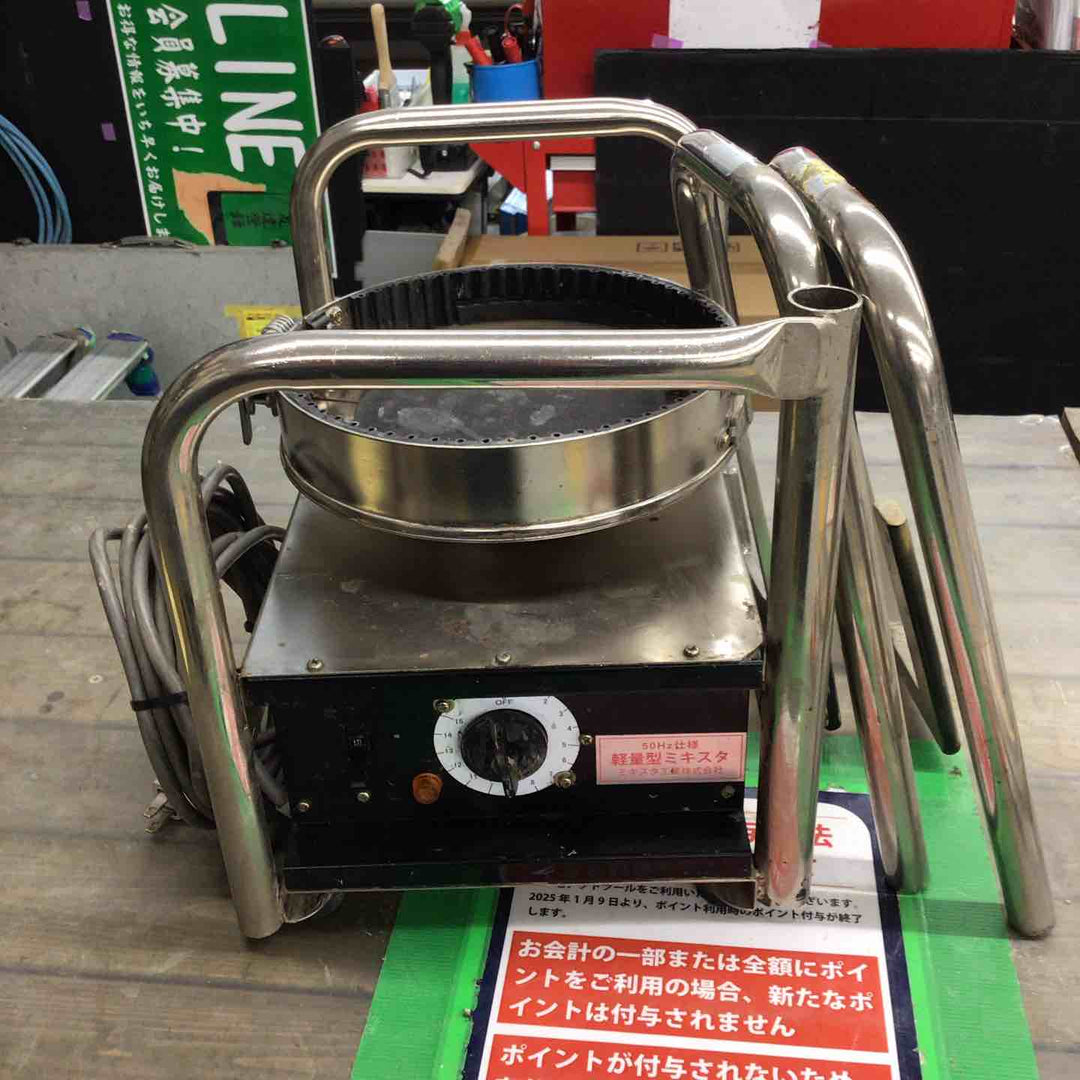 【中古品】 ミキスタ工業 軽量型 ミキスタ パドル2つ 50Hz仕様【戸田店】