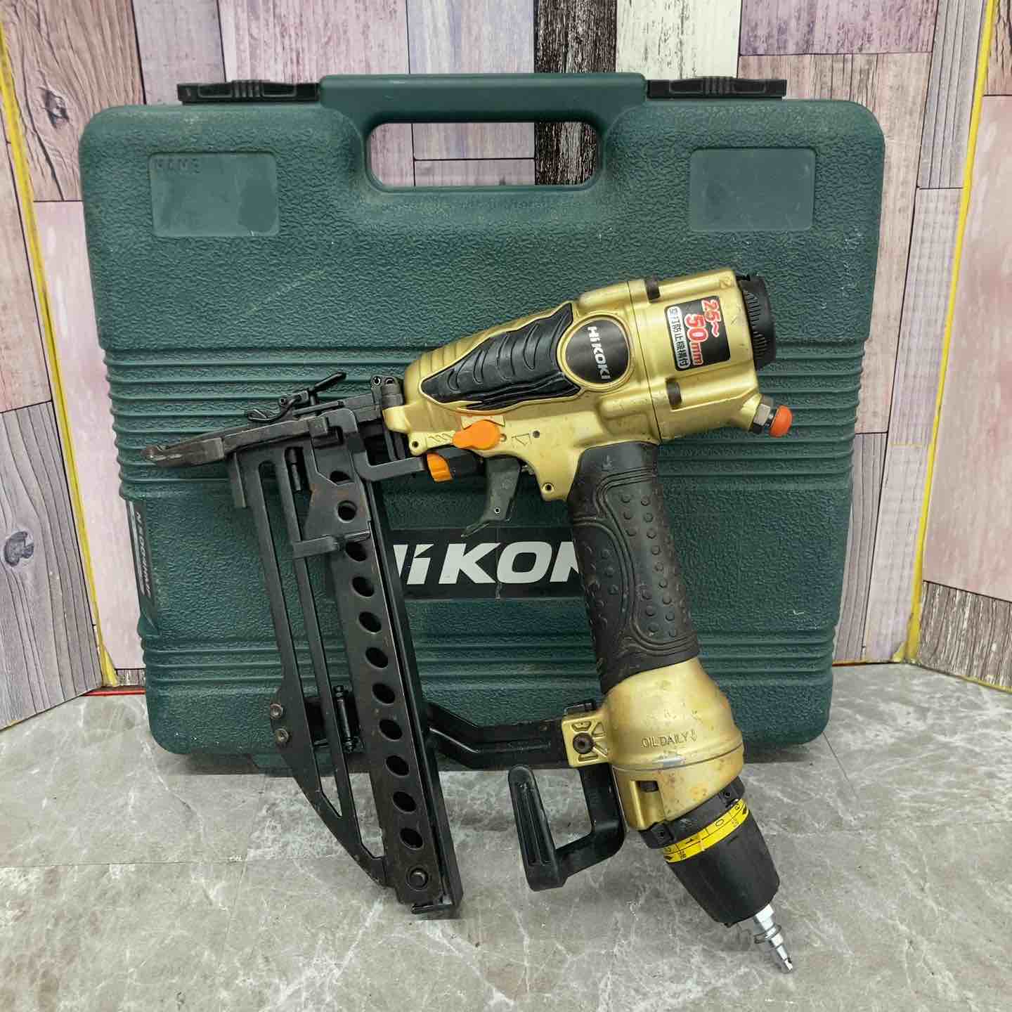 ☆ハイコーキ(HIKOKI ※旧:日立工機) 高圧フロアタッカ N5004HMF【八潮