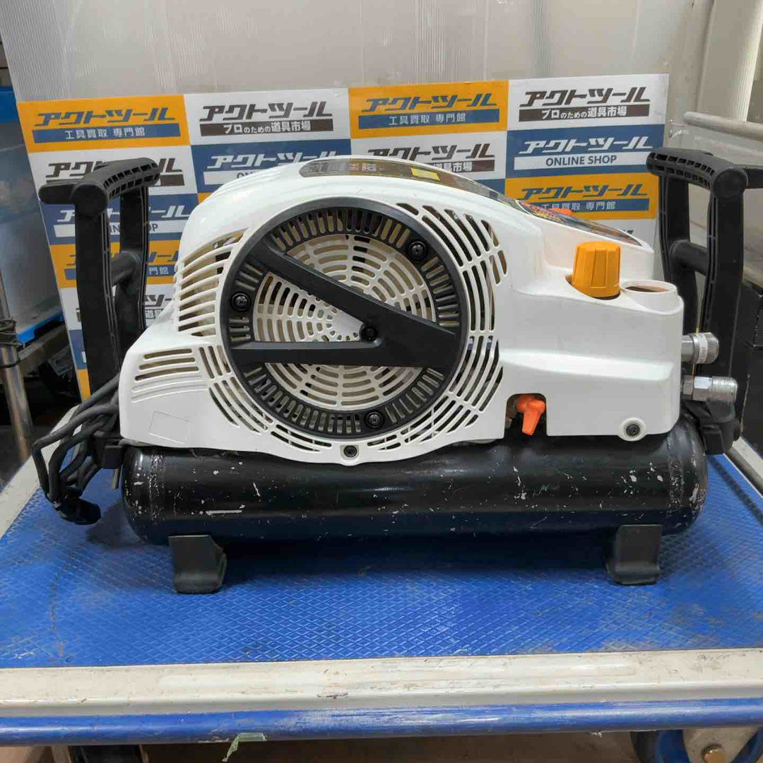 ◇MAX 限定カラーエアコンプレッサー AK-HL1250E マーブルホワイト【草加店】