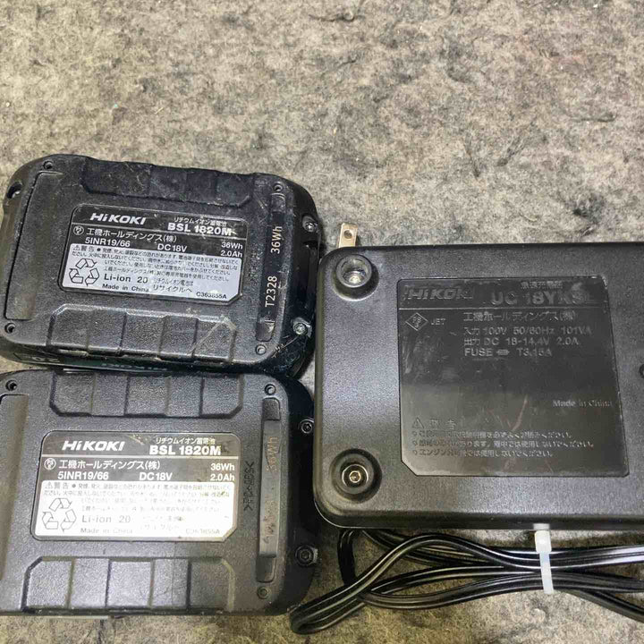 ハイコーキ(HIKOKI ※旧:日立工機) 18Vコードレスインパクトドライバ FWH18DA(2BG)【桶川店】