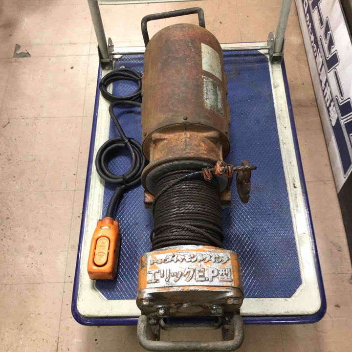 【店頭受取り限定】東洋工業 ダイヤモンドウインチ エリック EP-60型【草加店】