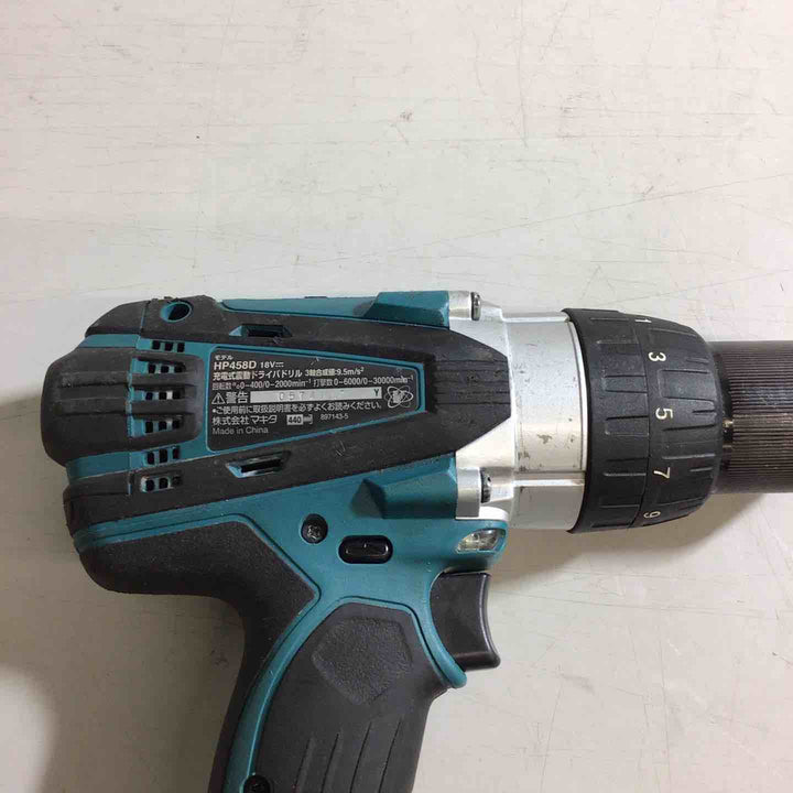 ☆マキタ(makita) コードレス振動ドリルドライバー HP458DZ【戸田店】
