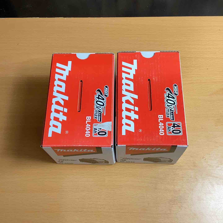 ★セット特別価格★マキタ(makita) リチウムイオンバッテリー 40Vmax/4.0Ah BL4040 2個セット【越谷店】