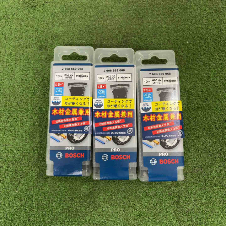 ★お得な3個セット★ボッシュ(BOSCH) マルチツールブレードスターロック AIZ32APIB/10 10本入り