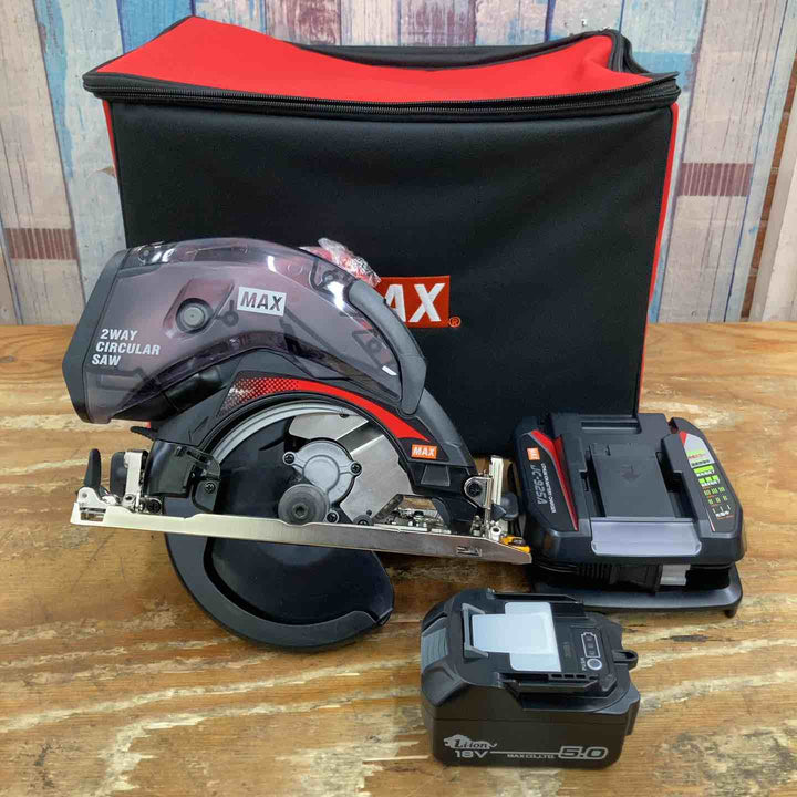 ◇マックス(MAX) 165mm コードレス防じん丸のこ PJ-CS61CDP【柏店】