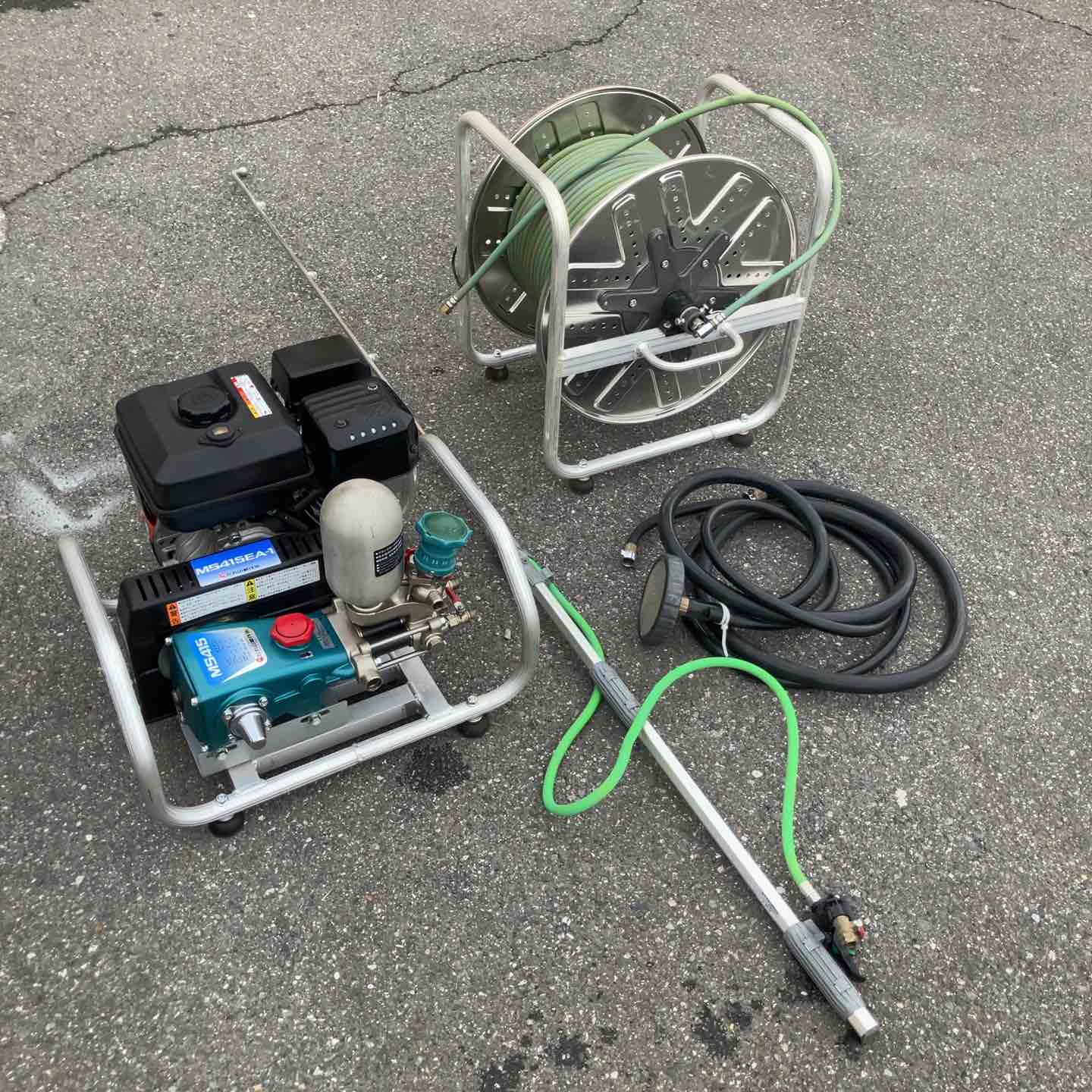 店頭受取り限定】◇丸山製作所 動力噴霧機 セット動噴 MS415EA-1