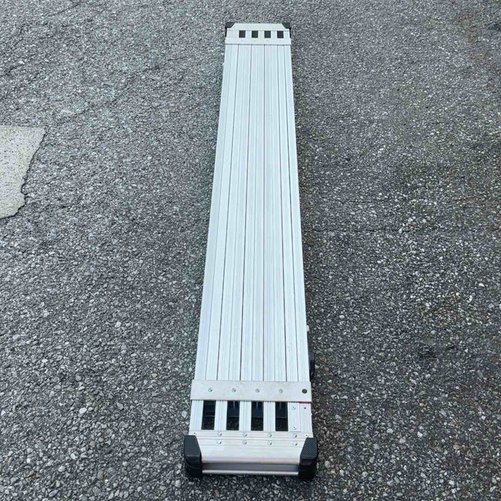 【店頭受取り限定】◇長谷川工業(Hasegawa)スライドステージ 両面使用タイプ SSF1.0-360 (3.60m)(16946) 足場板【草加店】