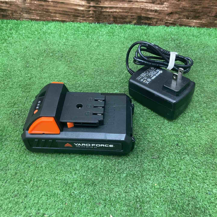 ヤードフォース/YARDFORCE バッテリー 24VBAT-LTE 24V コードレスシリーズ共通 充電アダプタ― セット【川越店】