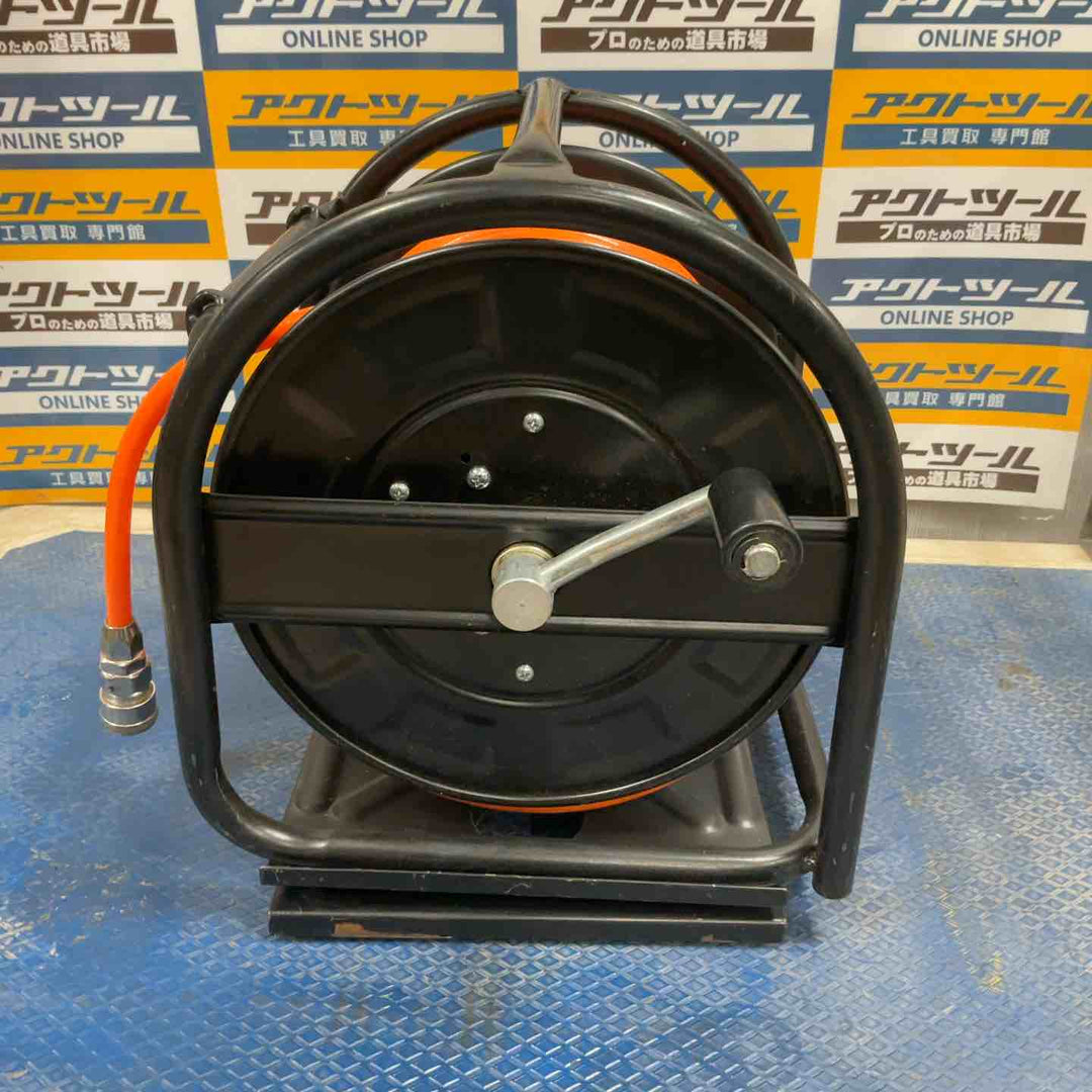 十川産業 コンパクトエアーリール 内径7mm 外径10mm 30M付【草加店】