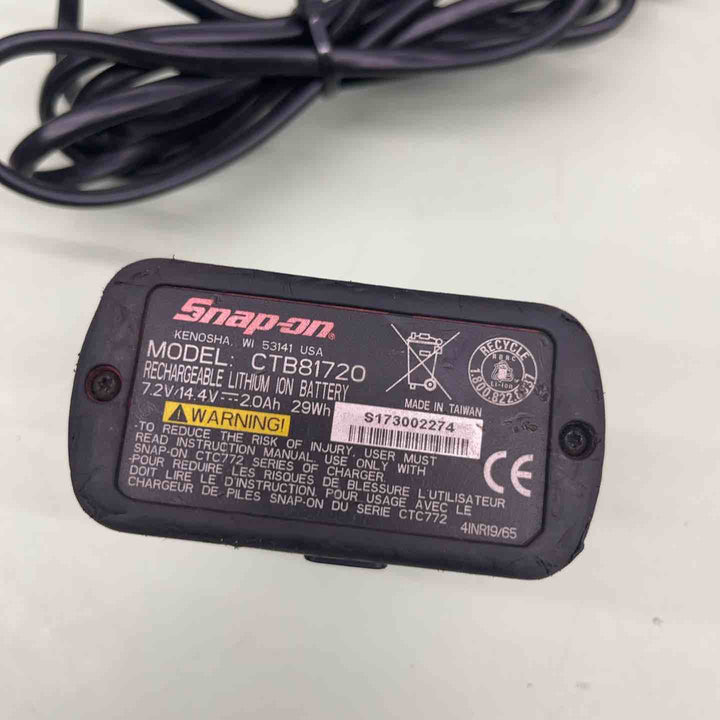 スナップオン(Snap-on)CTJ7614O インパクトレンチ バッテリー1個 充電器1個 CTR767 CTR761CO【越谷店】