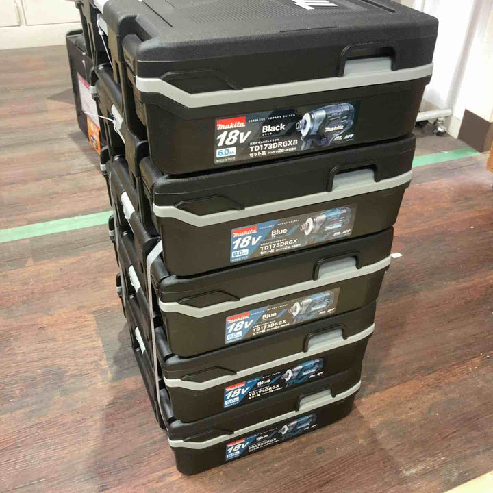 マキタ(makita) コードレスインパクトドライバー TD173DRGX4台 TD173DRGXB1台の合計5台セット品【町田店】