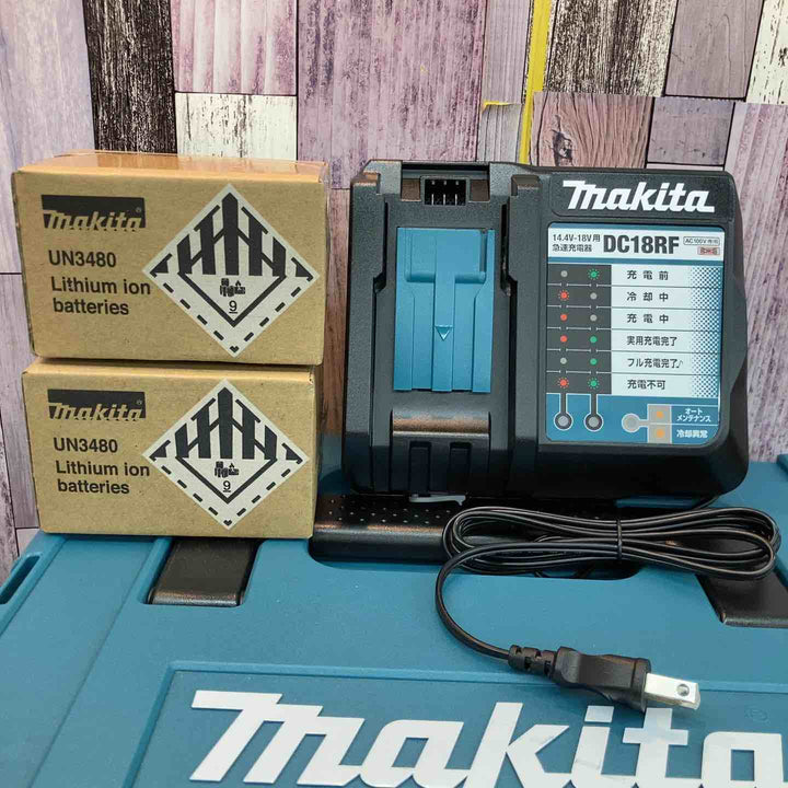★マキタ(makita) 18V コードレス丸のこ HS611DRGX バッテリー2個・充電器つき【八潮店】