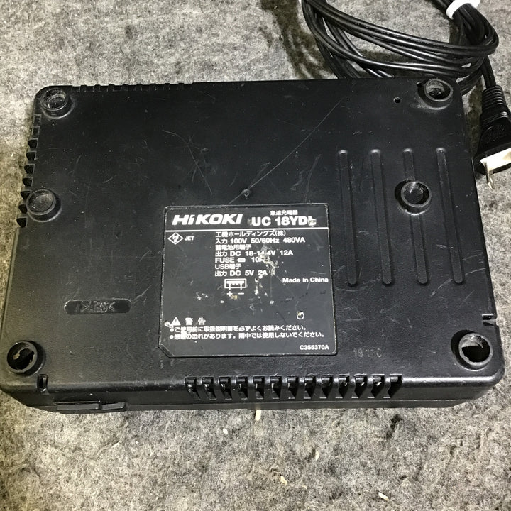【中古品※バッテリは未使用品!※】ハイコーキ(HIKOKI ※旧:日立工機) コードレスインパクトドライバー WH36DC(2XPR)【桶川店】