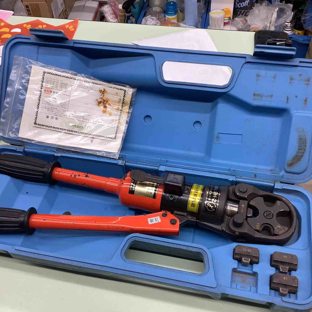 ☆泉精器(IZUMI) 手動油圧式圧着工具 9H-2【越谷店】