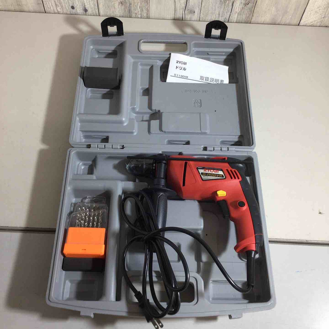 【未使用品】リョービ(RYOBI) ドリル D-1100VR【戸田店】