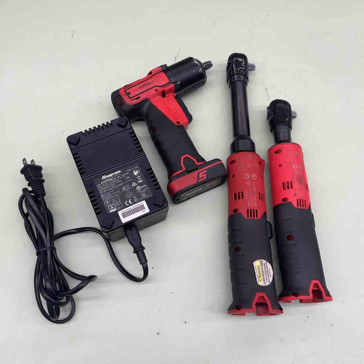 スナップオン(Snap-on)CTJ7614O インパクトレンチ バッテリー1個 充電器1個 CTR767 CTR761CO【越谷店】