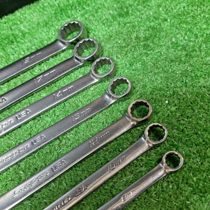 スナップオン/Snap-on フランクドライブコンビネーションレンチ 7本セット SOEXMシリーズ 8mm-19mm 【岩槻店】