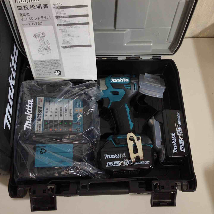 【未使用品】マキタ(makita) コードレスインパクトドライバー TD173DRGX ブルー 青 5台セット【戸田店】