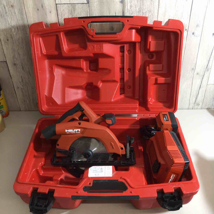 ◇ヒルティ(HILTI) コードレス丸ノコ SC70W-A22【戸田店】