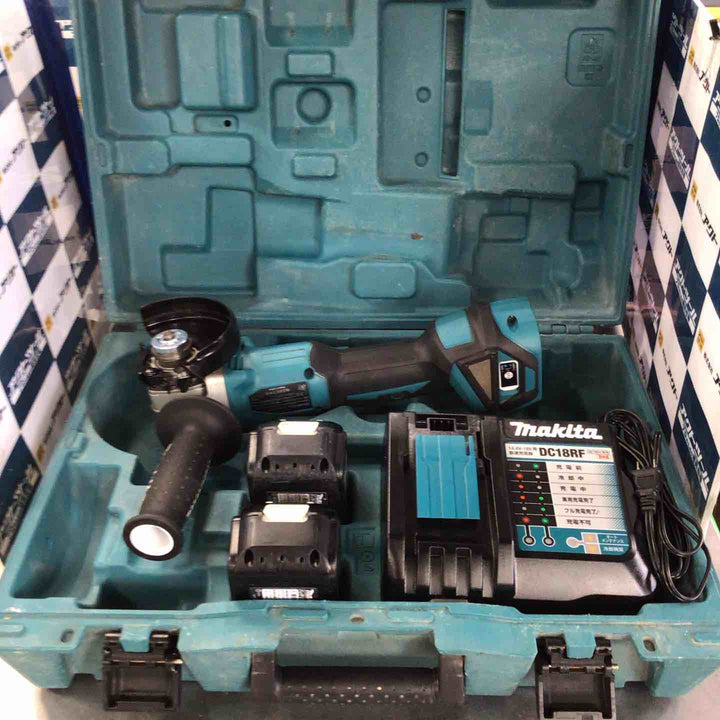 ★マキタ(makita) 100mmコードレスディスクグラインダ GA412DRGX【草加店】