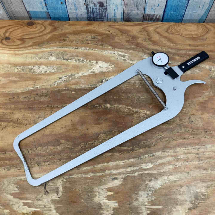 ▼peacock ダイヤルキャリパゲージ LA-3 目 量:0.1mm、測定範囲:0~80mm、測定深さ:400mm 未校正【柏店】