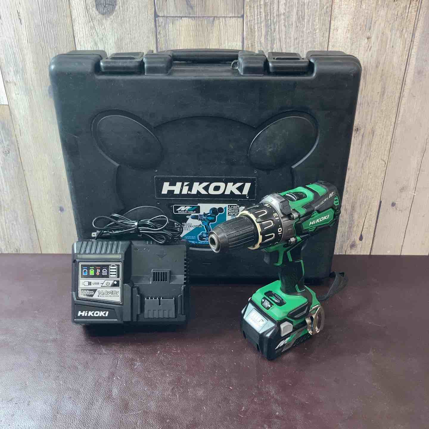 中古品】☆ハイコーキ(HIKOKI) コードレス振動ドリルドライバー DV36DA 
