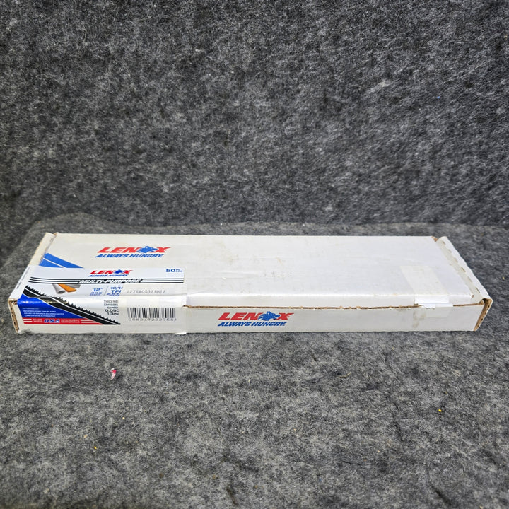 【未使用品・元箱に汚れ、破れあり】レノックス(LENOX) バイメタルセーバーソーブレード 300mm 10/14山 (50枚) 22758OSB110R【桶川店】