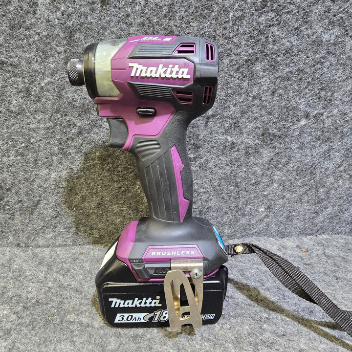 【中古品・バッテリ18V 3.0Ah・5.0Ah各1個ずつ】マキタ(makita) コードレスインパクトドライバー TD173DGXAP【桶川店】
