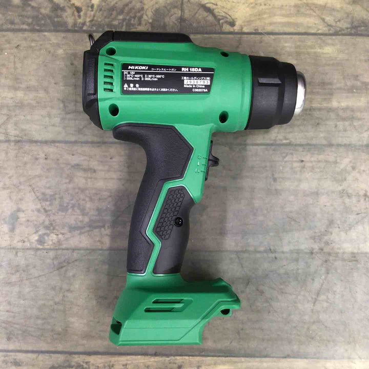 ハイコーキ(HIKOKI ※旧:日立工機) コードレスヒートガン RH18DA(NNP) 【東大和店】